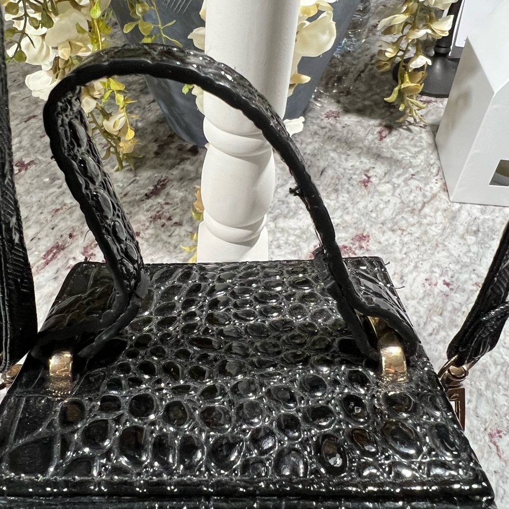 Croc style Make up case/ shoulder bag - Picture 2 of 8
